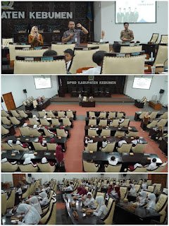 SD KREATIF MUHAMMADIYA GOMBONG PERINGATI HARI PENDIDIKAN NASIONAL DENGAN KUNJUNGAN KE GEDUNG DPRD DAN DISARPUS KEBUMEN