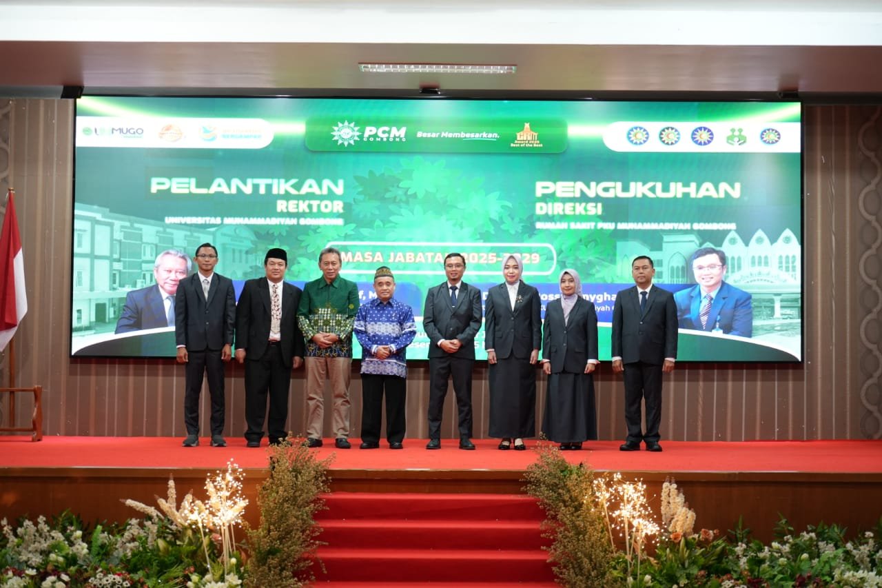 Pelantikan Rektor Unimugo dan Direksi PKU Muhammadiyah Gombong