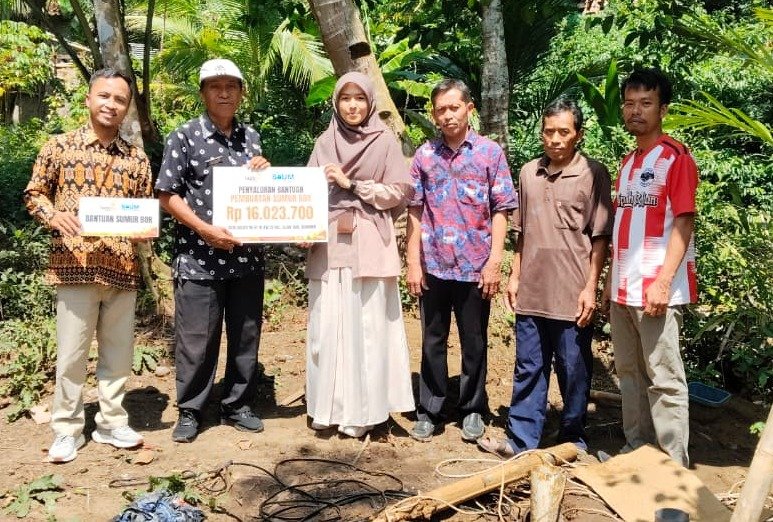 Lazismu Kebumen Salurkan Program Sumur Bor untuk Warga Desa Kaliputih