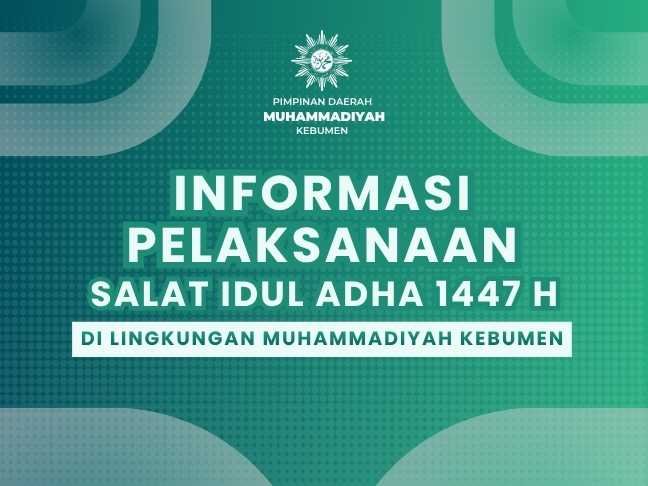 Informasi Lokasi Sholat Idul Adha 1447 H